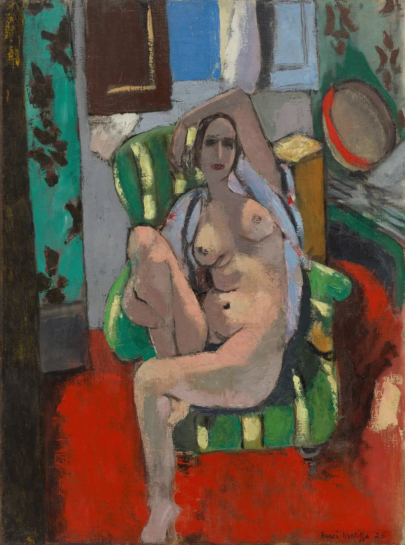 Odaliska z tamburynem - Henri Matisse