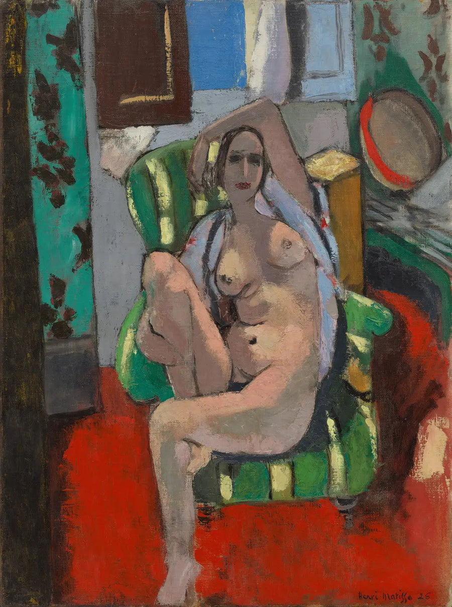 Odaliska z tamburynem - Henri Matisse