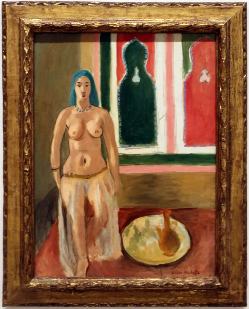 Odaliska w Zielonej Fryzurze - Henri Matisse