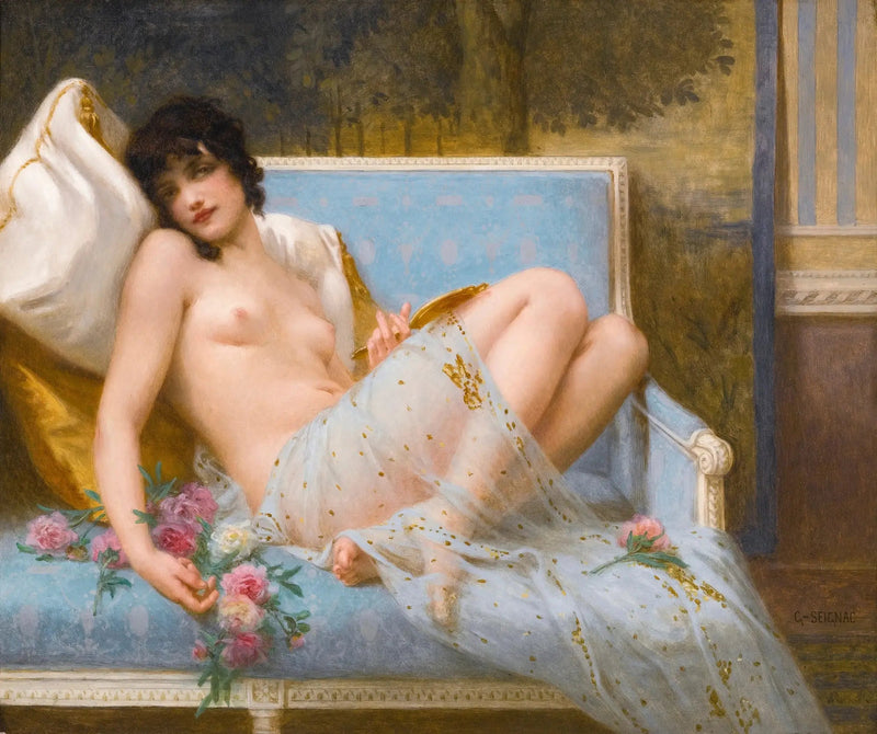 Odaliska leżąca - Guillaume Seignac