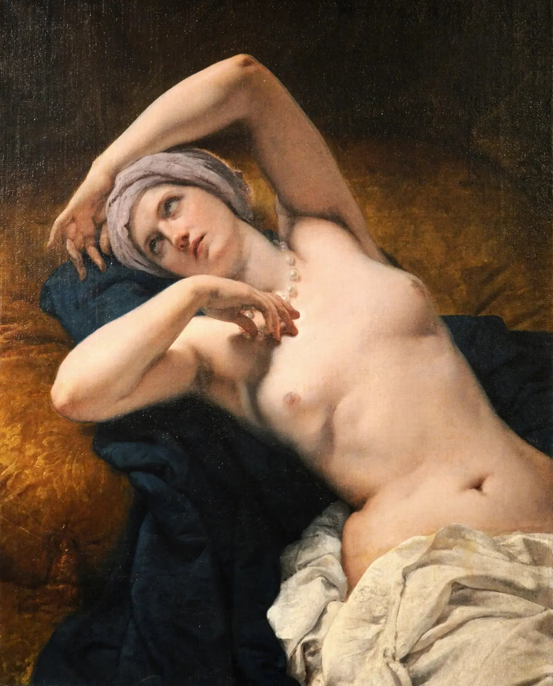 Odaliska we śnie - Francesco Hayez