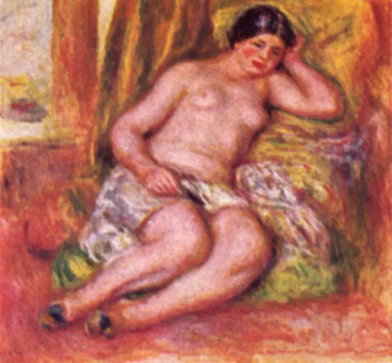 Śpiąca odaliska - Pierre-Auguste Renoir