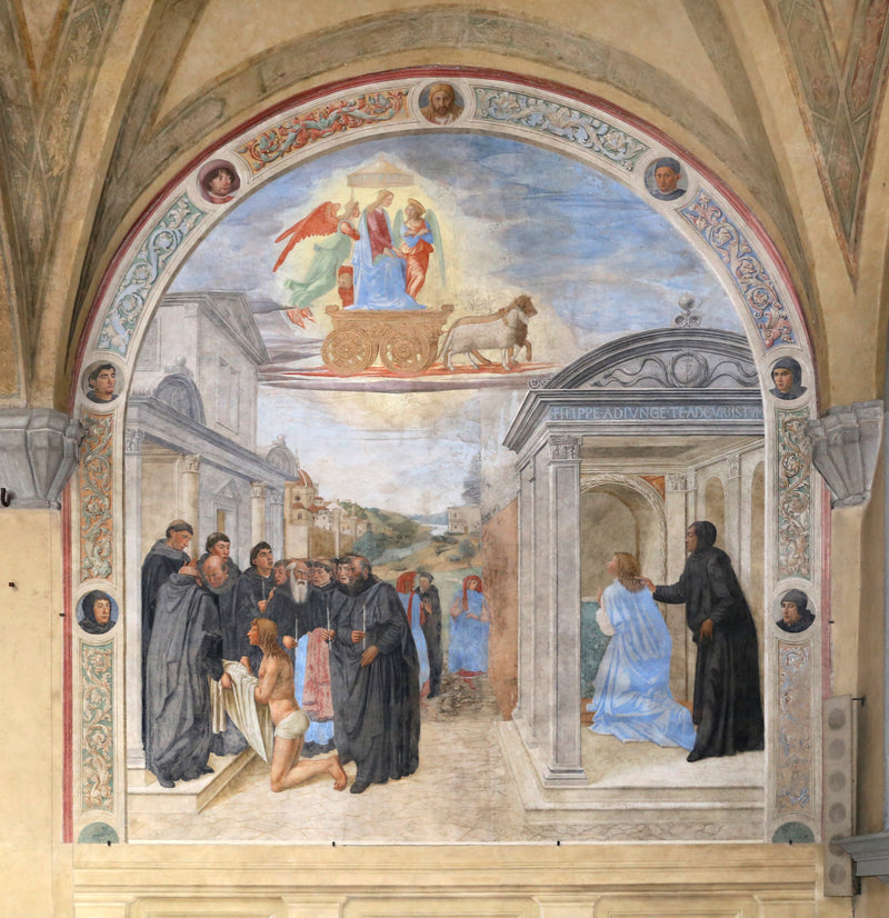 Dzieło świętego Filipa Benizi - Cosimo Rosselli