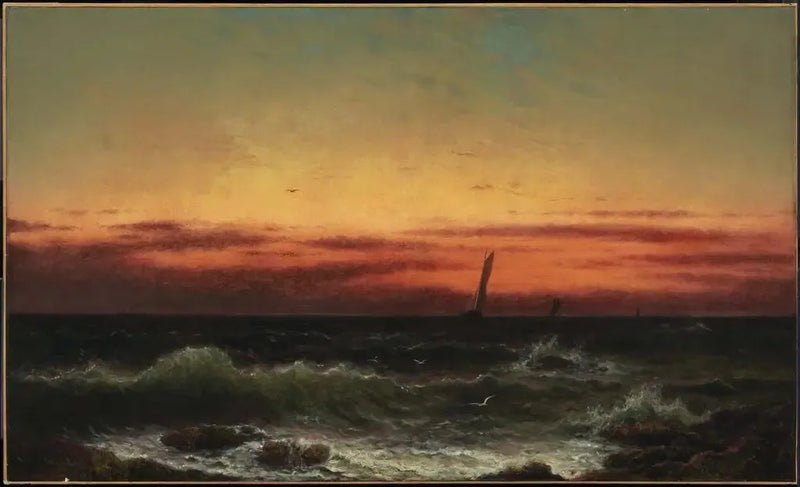 Off Shore: Po burzy - Martin Johnson Heade