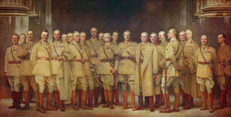 generał oficer I wojny światowej - John Singer Sargent