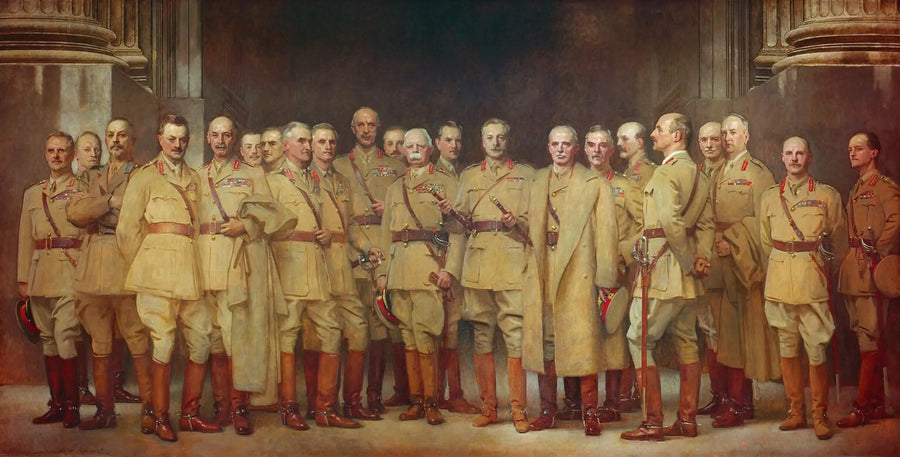 generał oficer I wojny światowej - John Singer Sargent