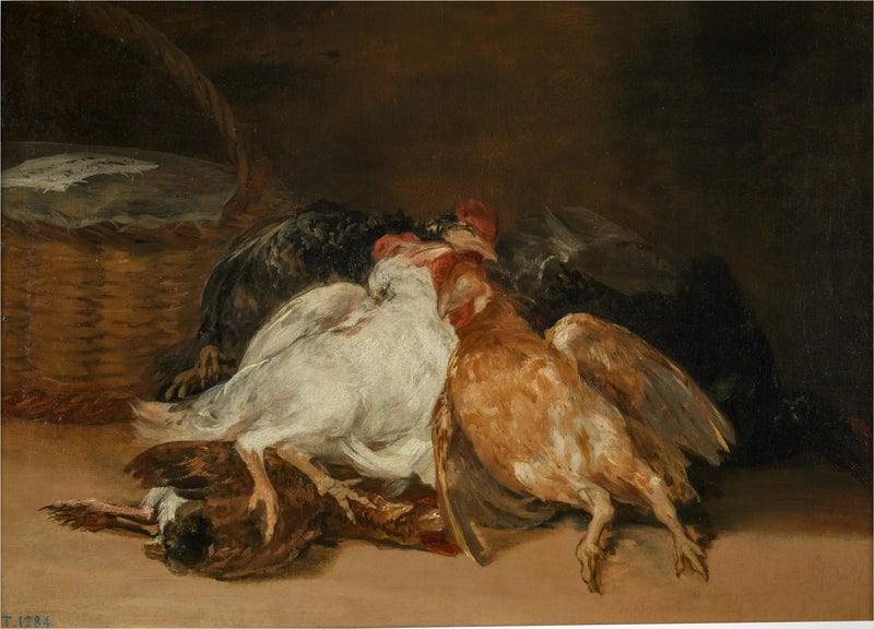 Martwe ptaki - Francisco de Goya