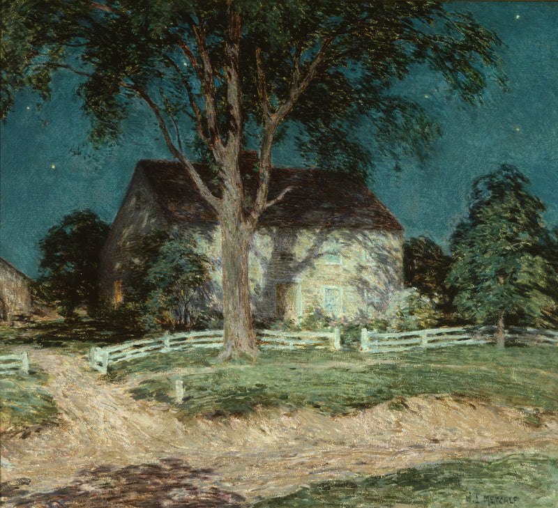 Stary Gospodarstwo Connecticut - Willard Metcalf