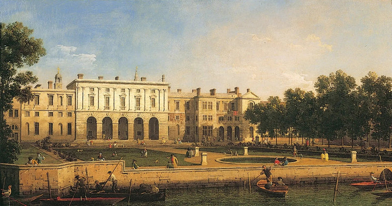 Stary Somerset House z Tamizy - Canaletto