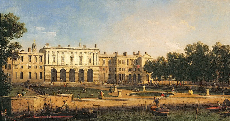 Stary Somerset House z Tamizy - Canaletto
