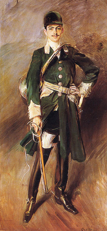 Olympe Hériot jako mistrz załogi - Giovanni Boldini