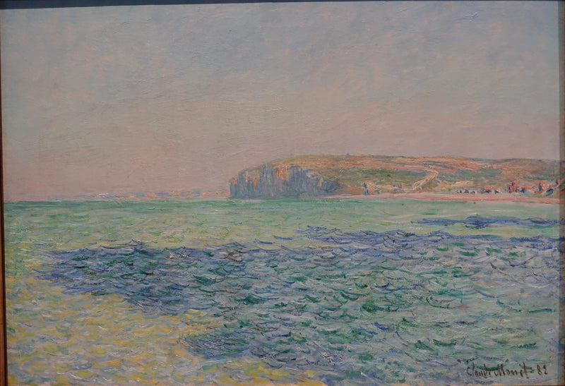 Cienie na morzu, klify Pourville - Claude Monet