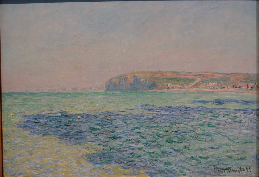 Cienie na morzu, klify Pourville - Claude Monet