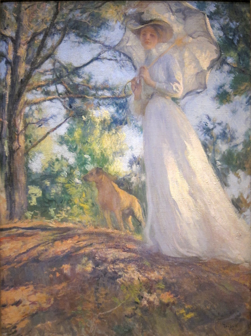 Na wzgórzu Bos’n - Edmund Charles Tarbell