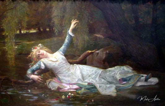 Ophelia - Alexandre Cabanel Reproductions de tableaux à la peinture à l’huile