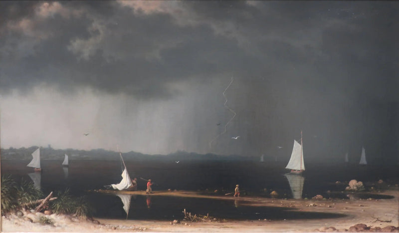 Burza nad zatoką Narragansett - Martin Johnson Heade