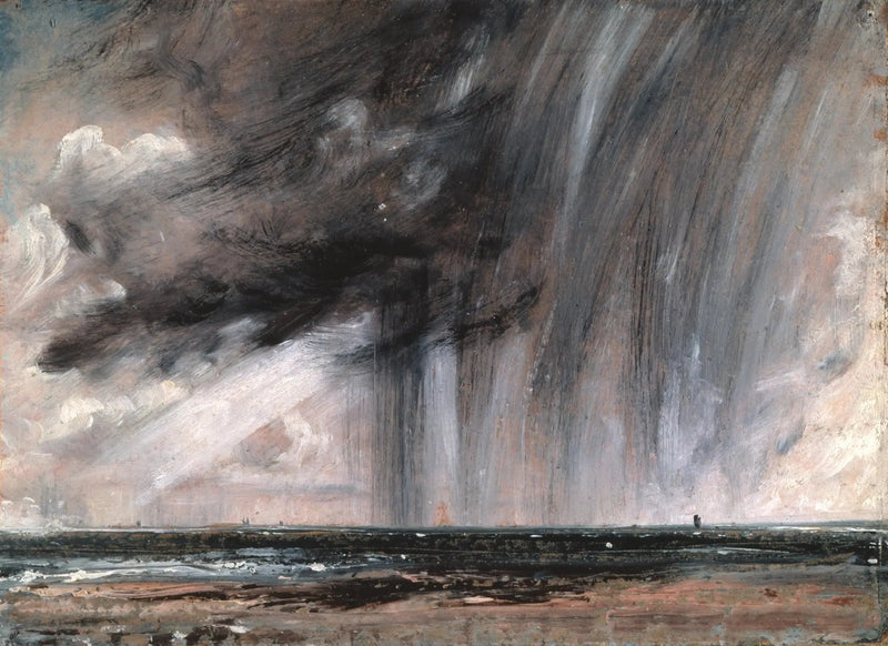 Burza nad morzem - John Constable