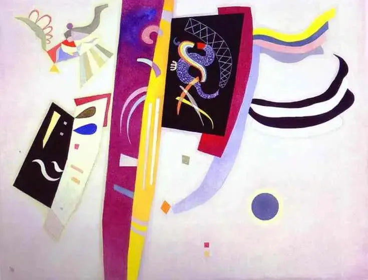 Pomarańczowy Fiolet - Wasilij Kandinsky