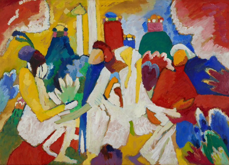 Orientalny - Wasilij Kandinsky