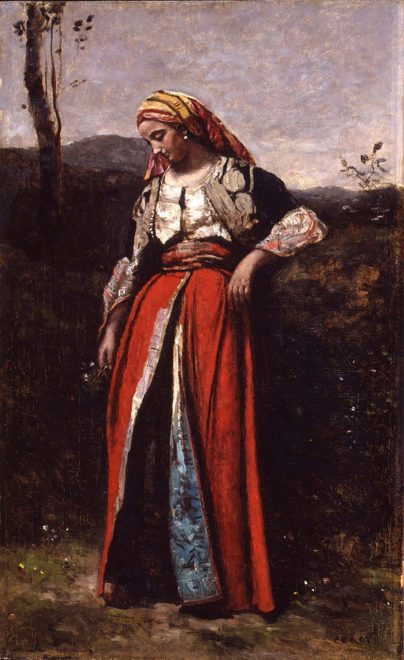 Marzycielska Orientale - Jean-Baptiste Camille Corot