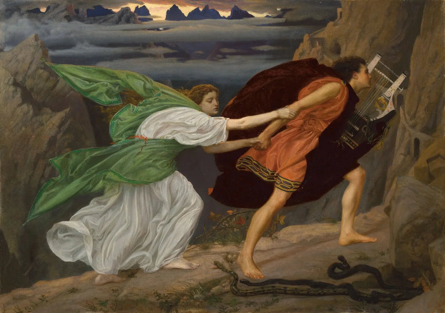 Orfeusz i Eurydyka - Edward Poynter