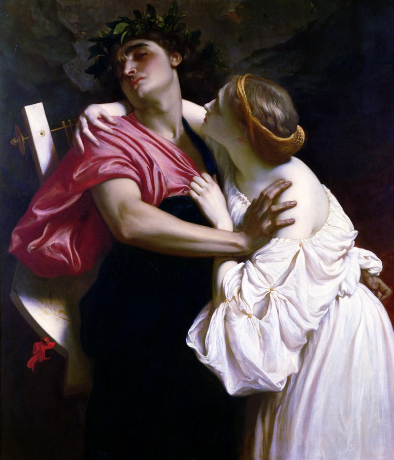 Orfeusz i Eurydyka - Frederic Leighton