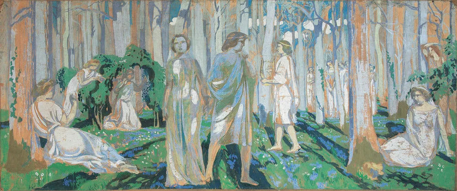 Orfeusz i Eurydyka - Maurice Denis