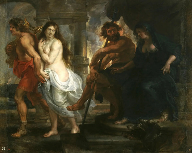 Orfeusz i Eurydyka - Peter Paul Rubens