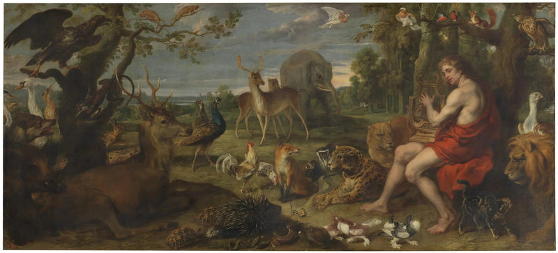 Orfeusz i zwierzęta - Peter Paul Rubens