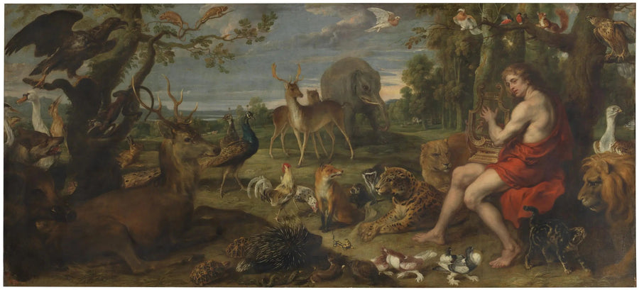 Orfeusz i zwierzęta - Peter Paul Rubens