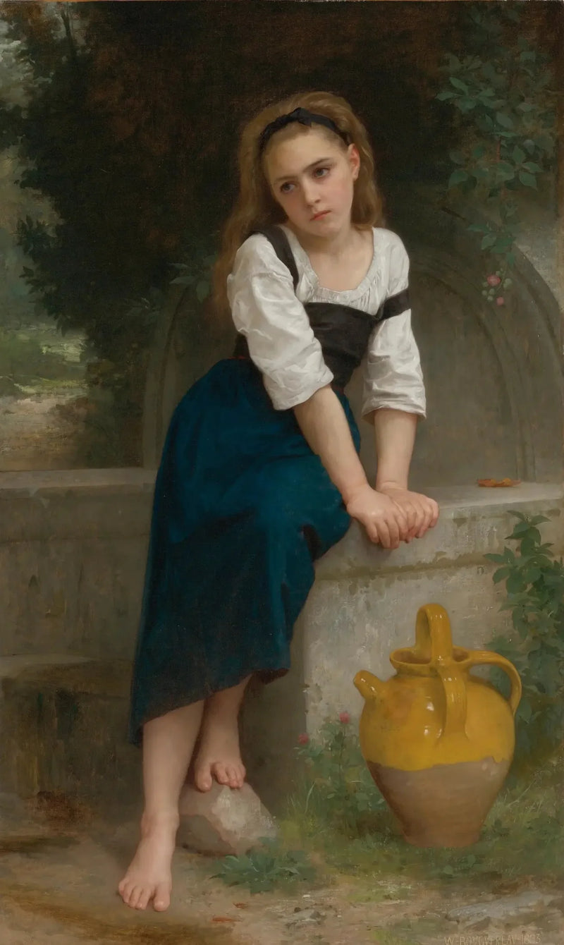 Orfeusz przy fontannie - Bouguereau
