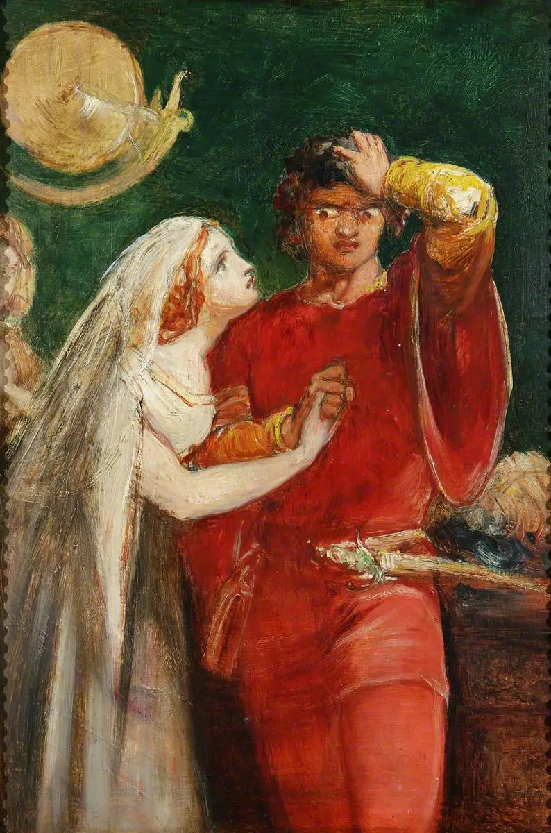 Othello i Desdemona - John Everett Millais