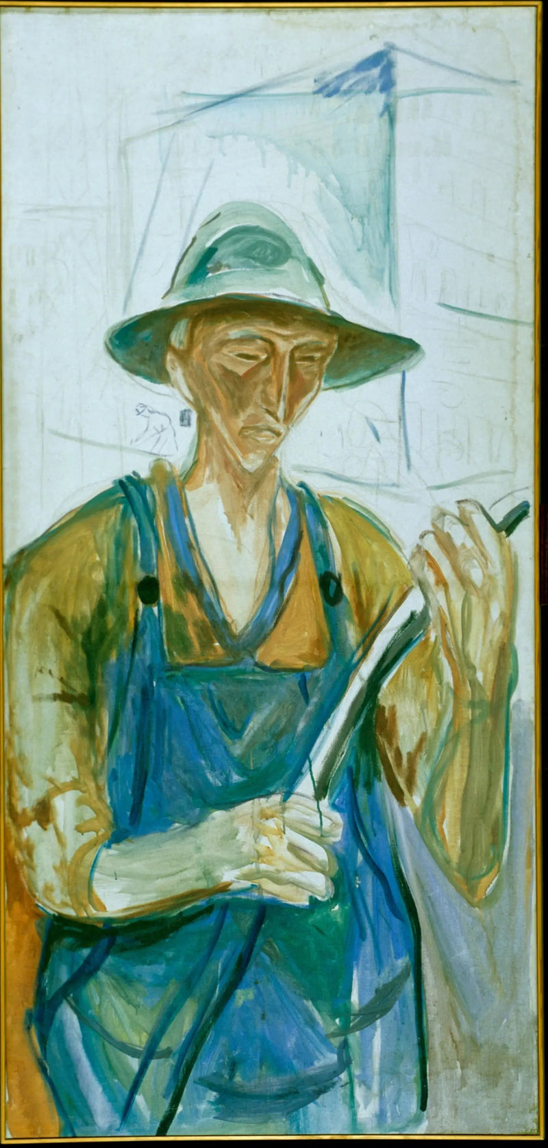 Robotnik budowlany - Edvard Munch