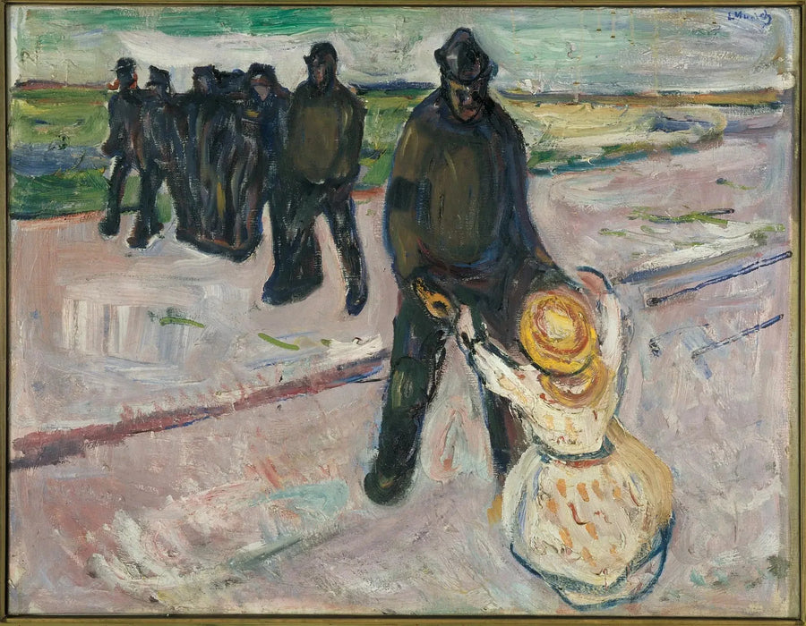 Robotnik i Dziecko - Edvard Munch