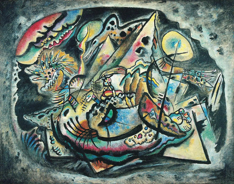 Szary owal - Wasilij Kandinsky