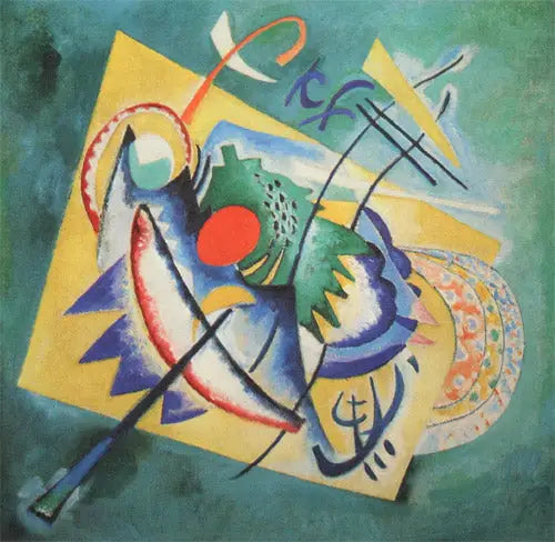 Czerwone owalne - Wasilij Kandinsky