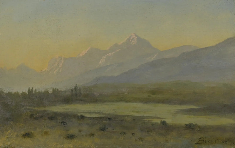 Dolina Owens, Kalifornia - Albert Bierstadt