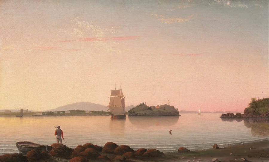 Owl's Head, zatoka Penobscot, Maine - Fitz Henry Lane
