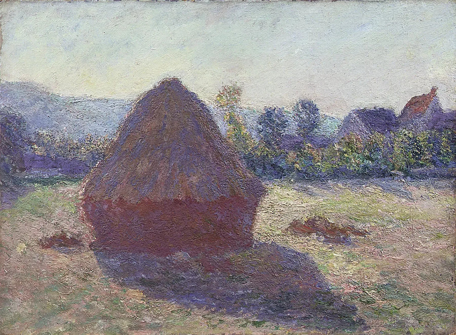 Grindstone w wieczornym słońcu - Claude Monet