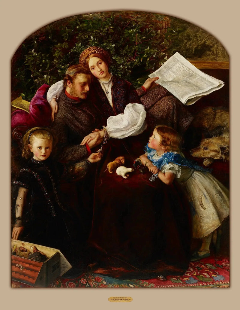Pokój zawarty - John Everett Millais