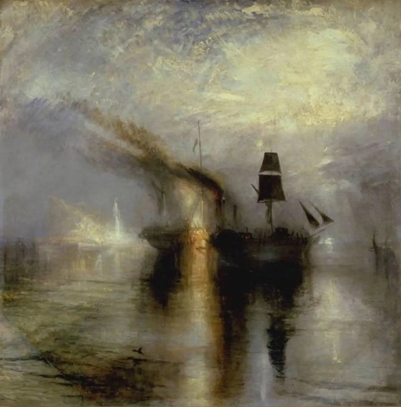 Pokój - Pogrzeb na morzu - J. M. W. Turner