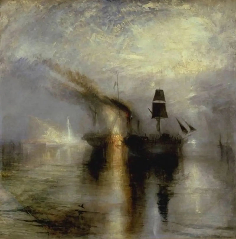 Pokój - Pogrzeb na morzu - J. M. W. Turner