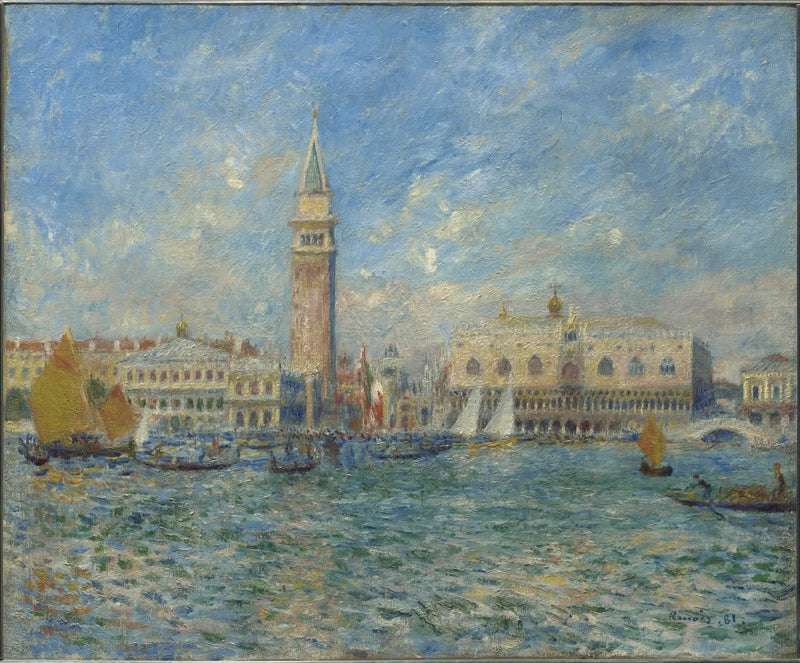 Pałac Dożów, Wenecja - Pierre-Auguste Renoir