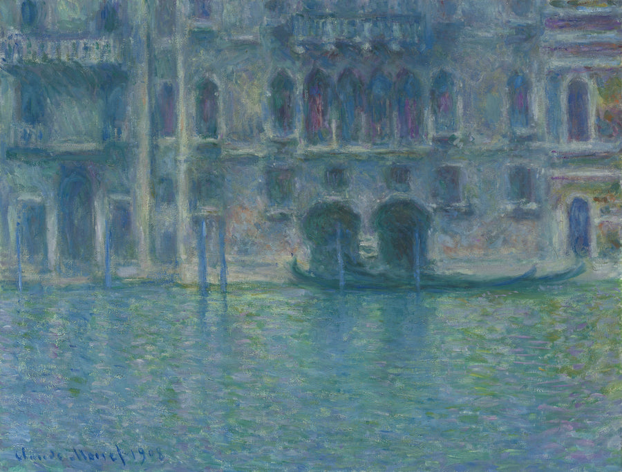 Palazzo da Mula w Wenecji W1764 - Claude Monet