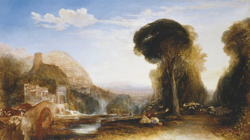 Palestrina - Kompozycja - J. M. W. Turner
