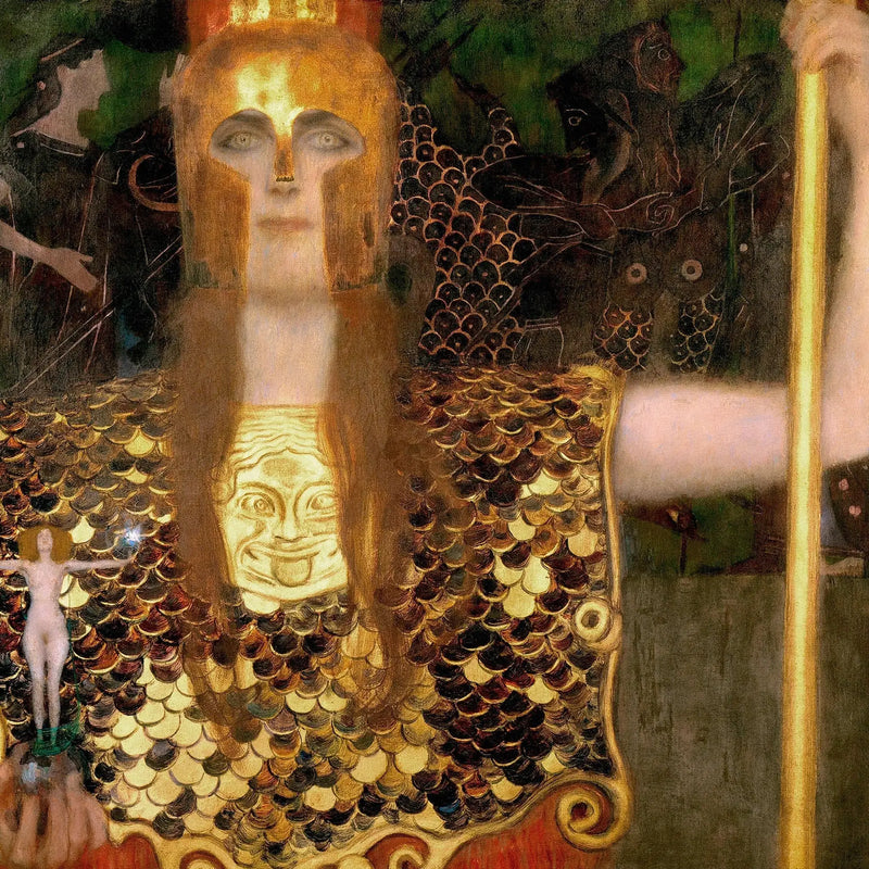 Pallas Atena - Gustav Klimt
