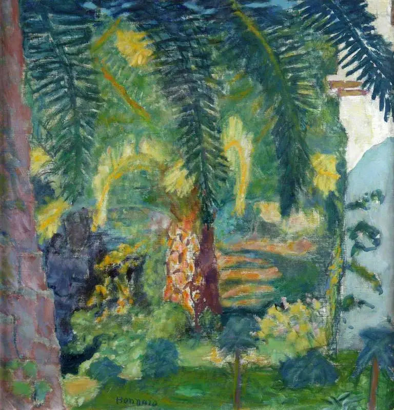 Palmy w Cannet - Pierre Bonnard