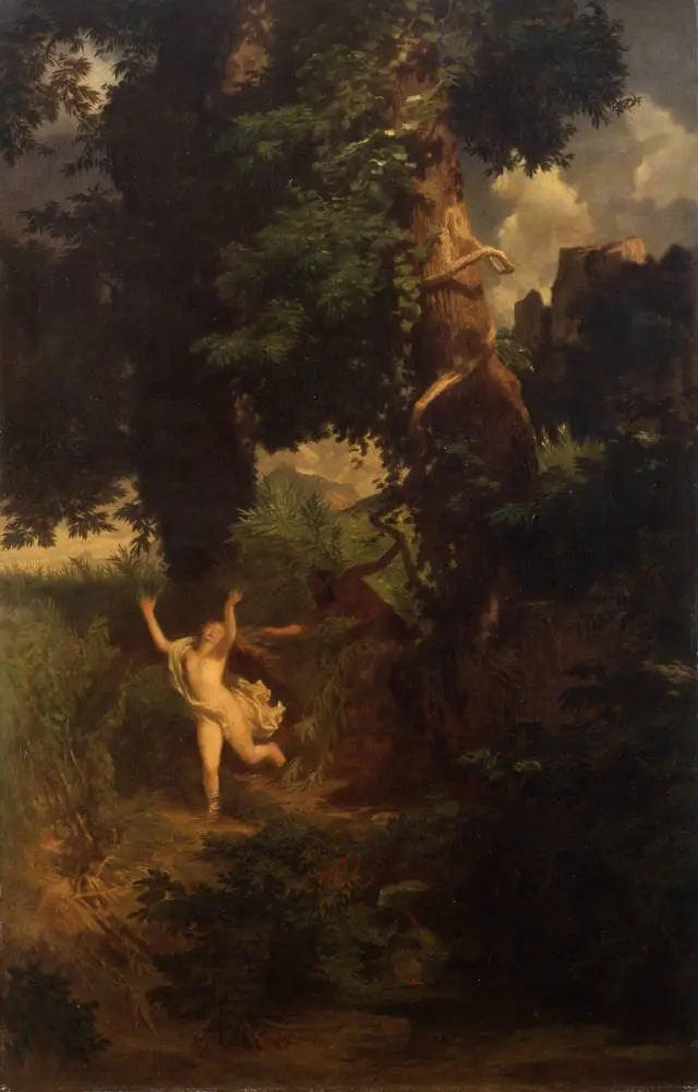 Pan i Syrinx - Arnold Böcklin