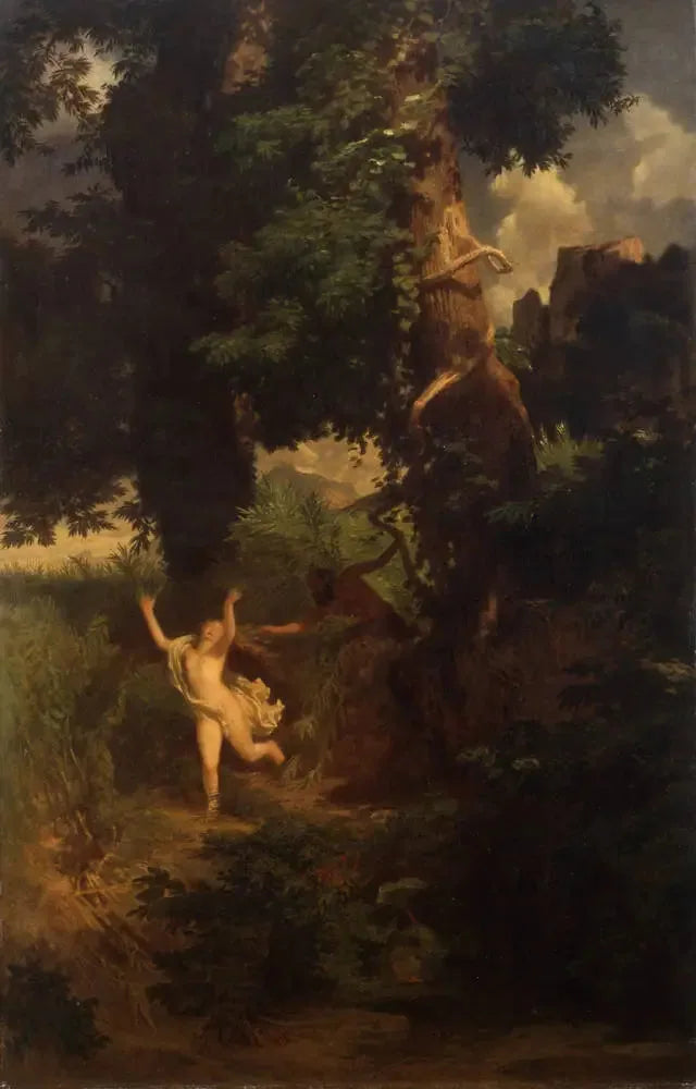 Pan i Syrinx - Arnold Böcklin