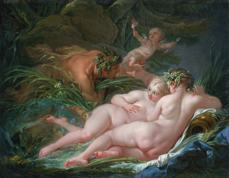 Pan i Syrinx - François Boucher